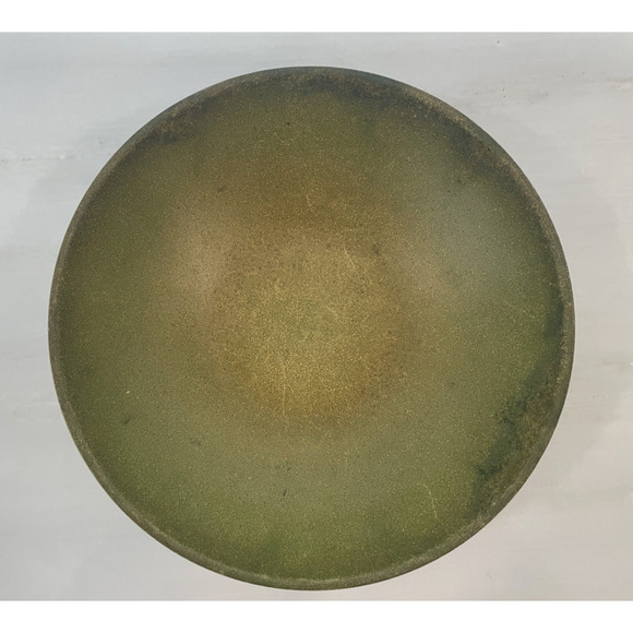 Rare Vintage Mid-Century 1950's Flintwood Melamine Green Bowl & Dish + spoon set - Picture 7 of 16